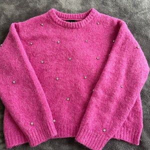 Pink Sweater